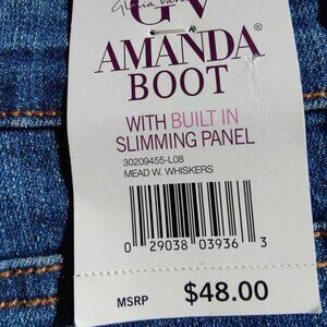 Amanda Boot Cut Jean with Sliming Panel Size 10